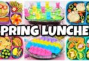 EASY NO-BAKE DESSERTS & Cute Spring Themed Lunch Ideas